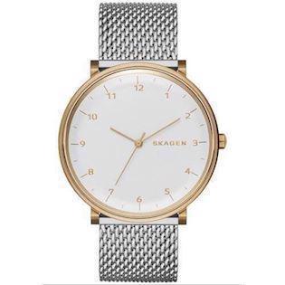 Skagen Hald forgyldt rustfri stål Quartz Herre ur, model SKW6170